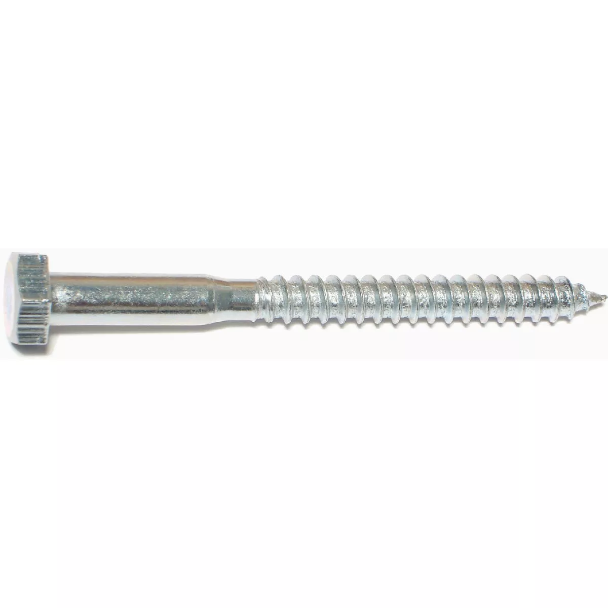 Midwest Fastener 5/16 In. x 3-1/2 In. Zinc Plated Grade 2 / A307 Steel Hex Head Lag Screws (158 Ct.)-