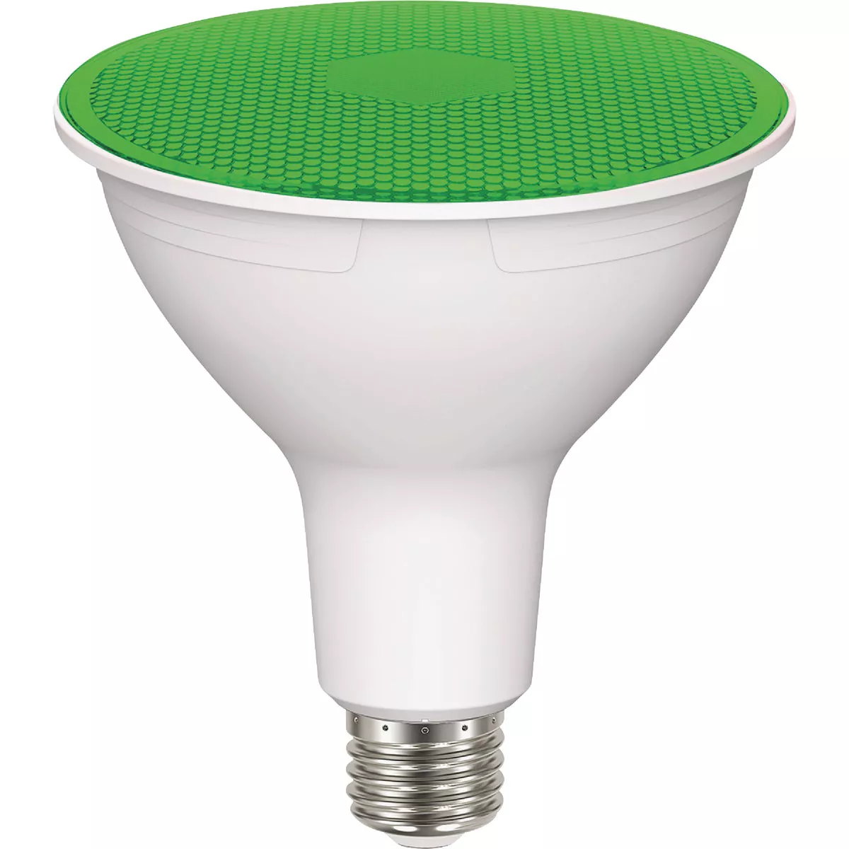 Satco 100W Equivalent PAR38 Medium Base Green LED Light Bulb