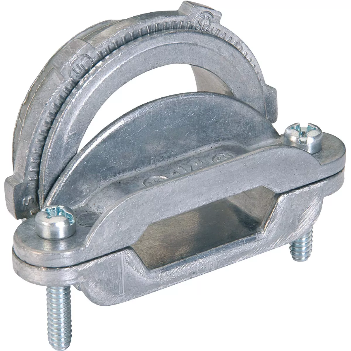 Sigma Engineered Solutions ProConnex 1-1/4 In. Die-Cast Zinc Clamp-on Type NM/SE Cable Connector