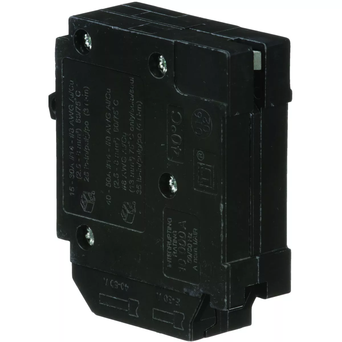 Square D Homeline 30A/15A Twin Single-Pole Standard Trip Tandem Circuit ...