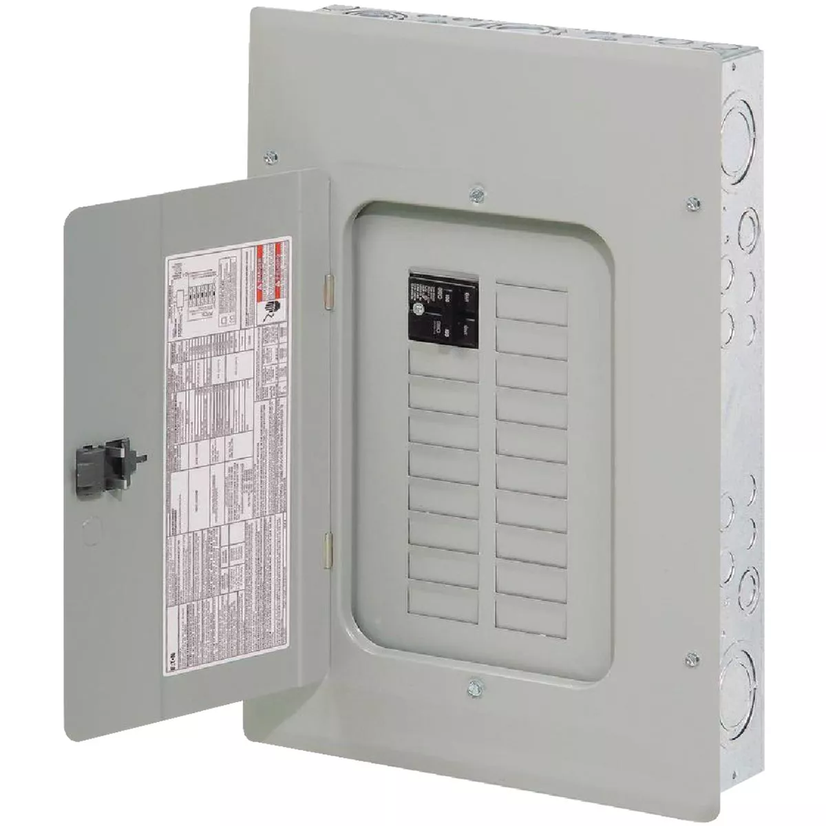 Eaton BR 100A 16-Space 32-Circuit Indoor Plug-On Neutral Load Center
