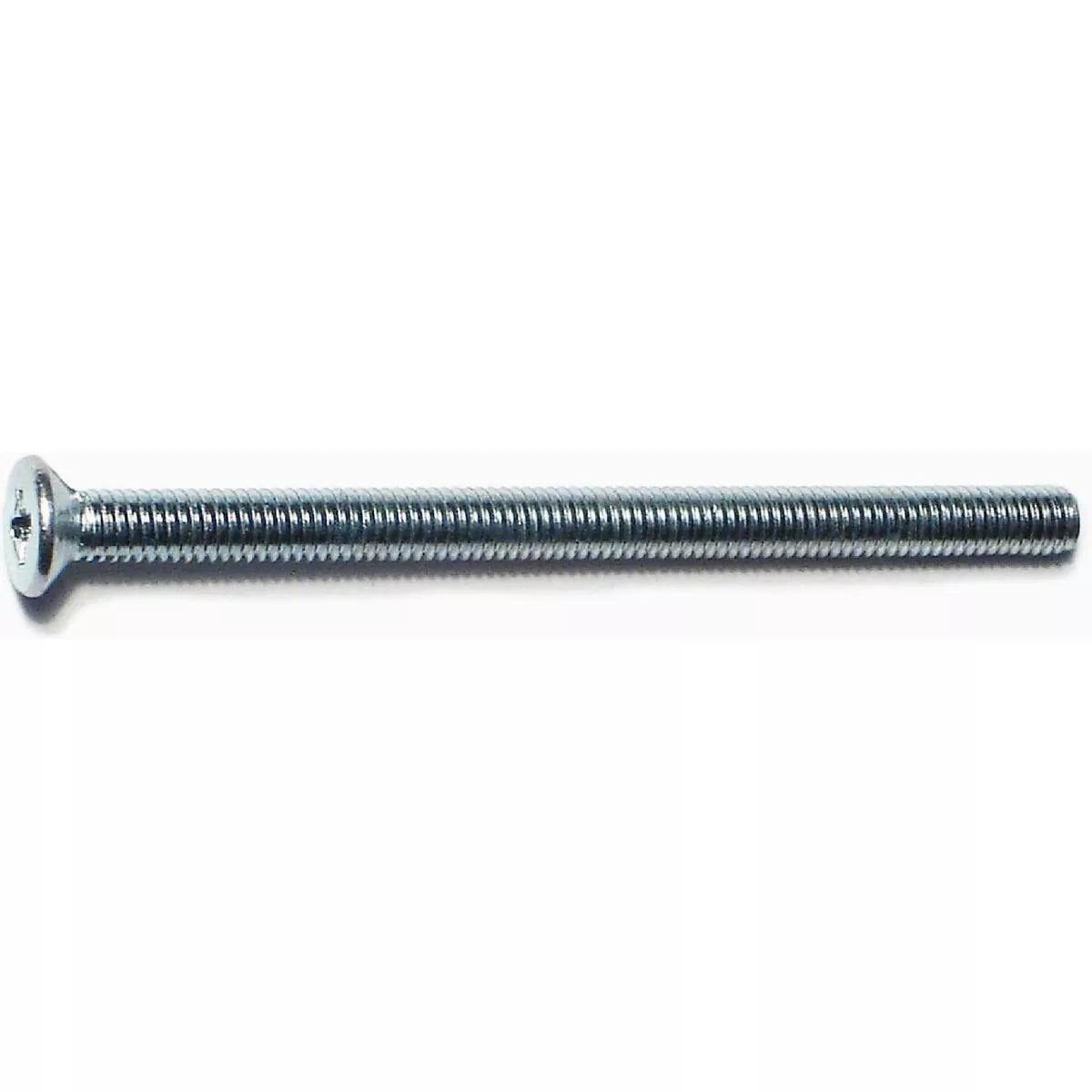 Midwest Fastener 3mm-0.5 x 45mm Zinc Plated Class 4.8 Steel Coarse Thread Phillips Flat Head Machine Screws