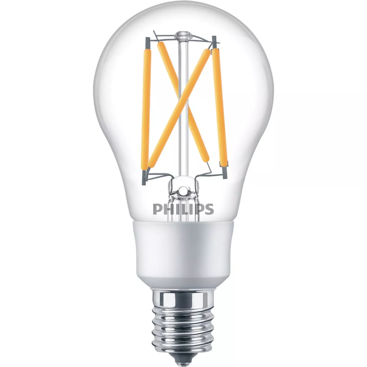 Philips Warm Glow 40W Equivalent Soft White A15 E17 Base Dimmable LED Light Bulb (2-Pack) - photo 3