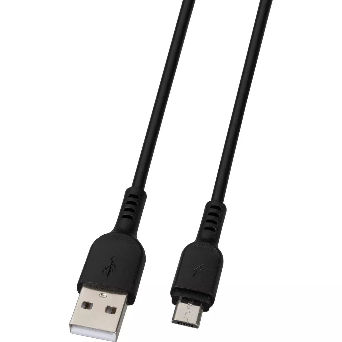 Blue Jet 3 Ft. Black Micro USB-B to Type-A USB Charging & Sync Cable - photo 3