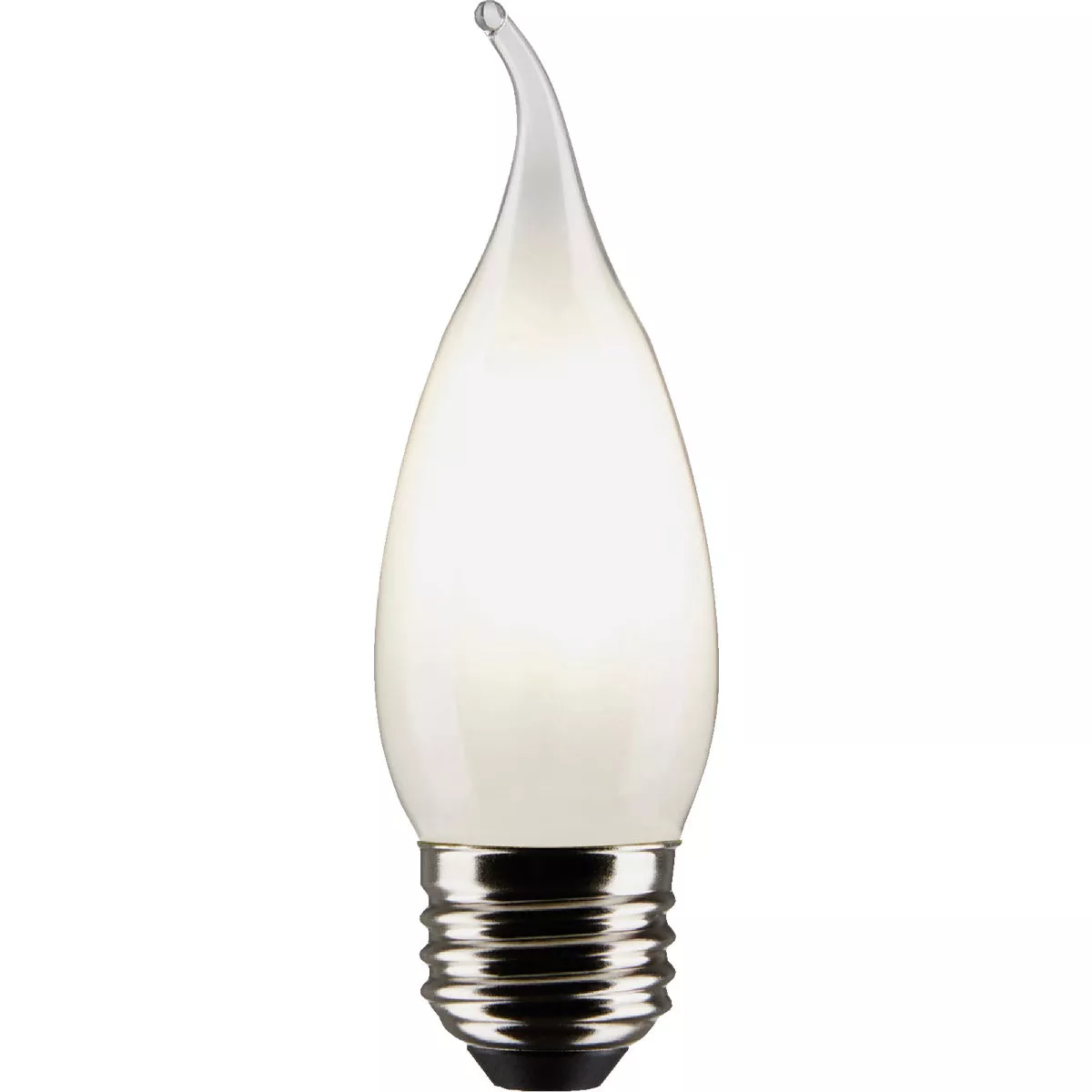 Satco 40W Equivalent Warm White Frosted CA10 Medium LED Decorative Light Bulb (2-Pack) - photo 4