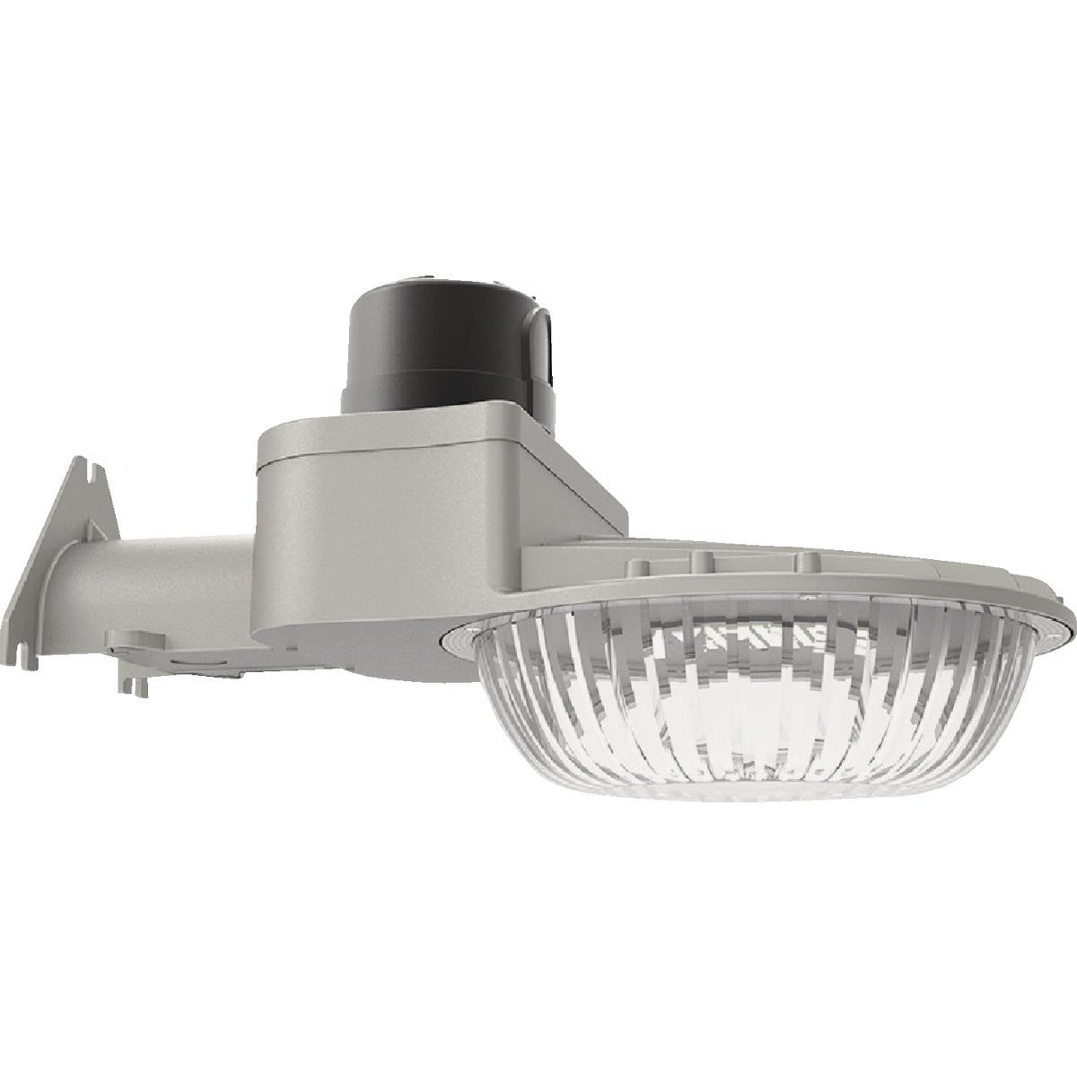 Halo Gray Dusk To Dawn LED Outdoor Area Light Fixture, Selectable Lumen ...