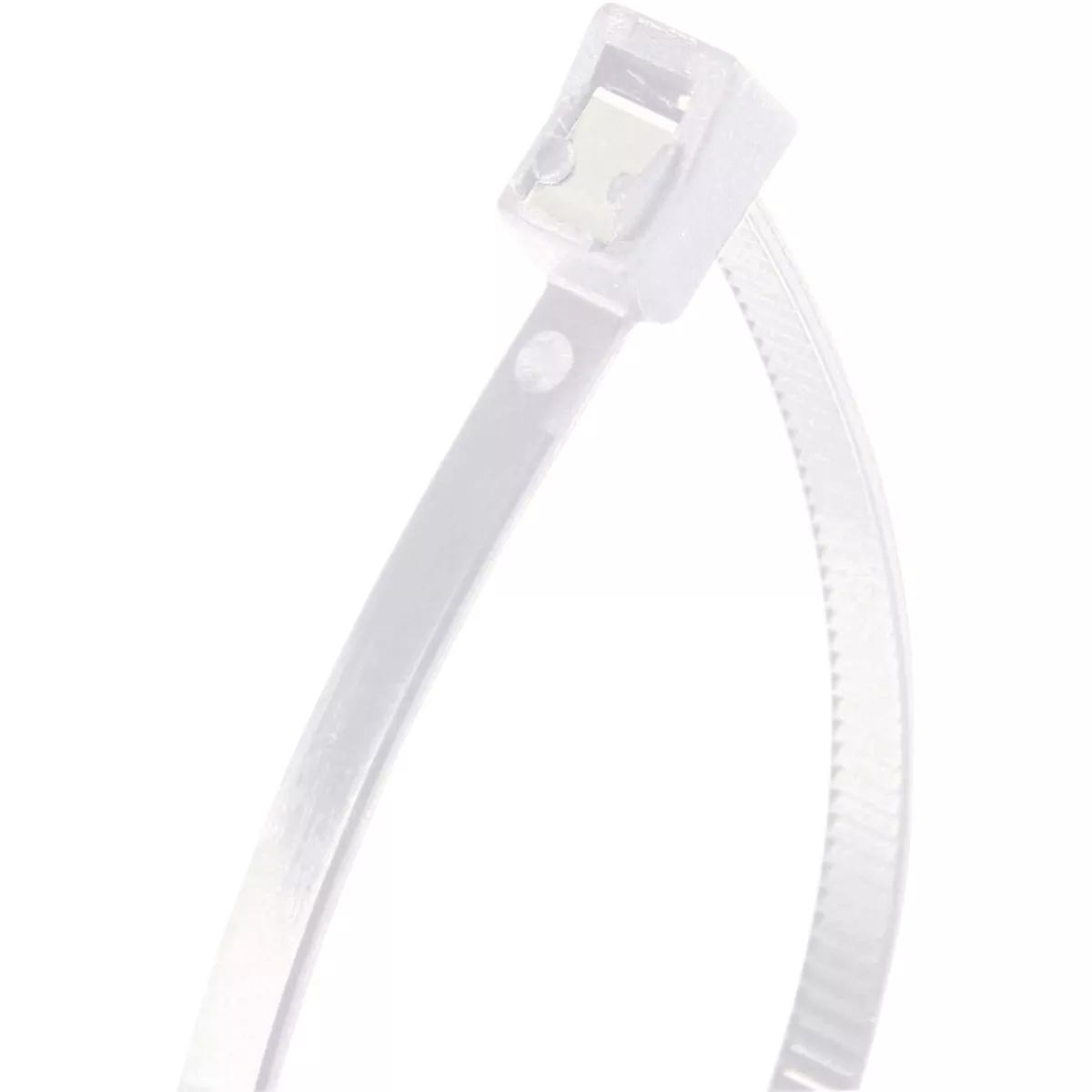 Gardner Bender Cutting Edge 8 In. Natural Nylon Self-Cutting Cable Tie (50-Pack)