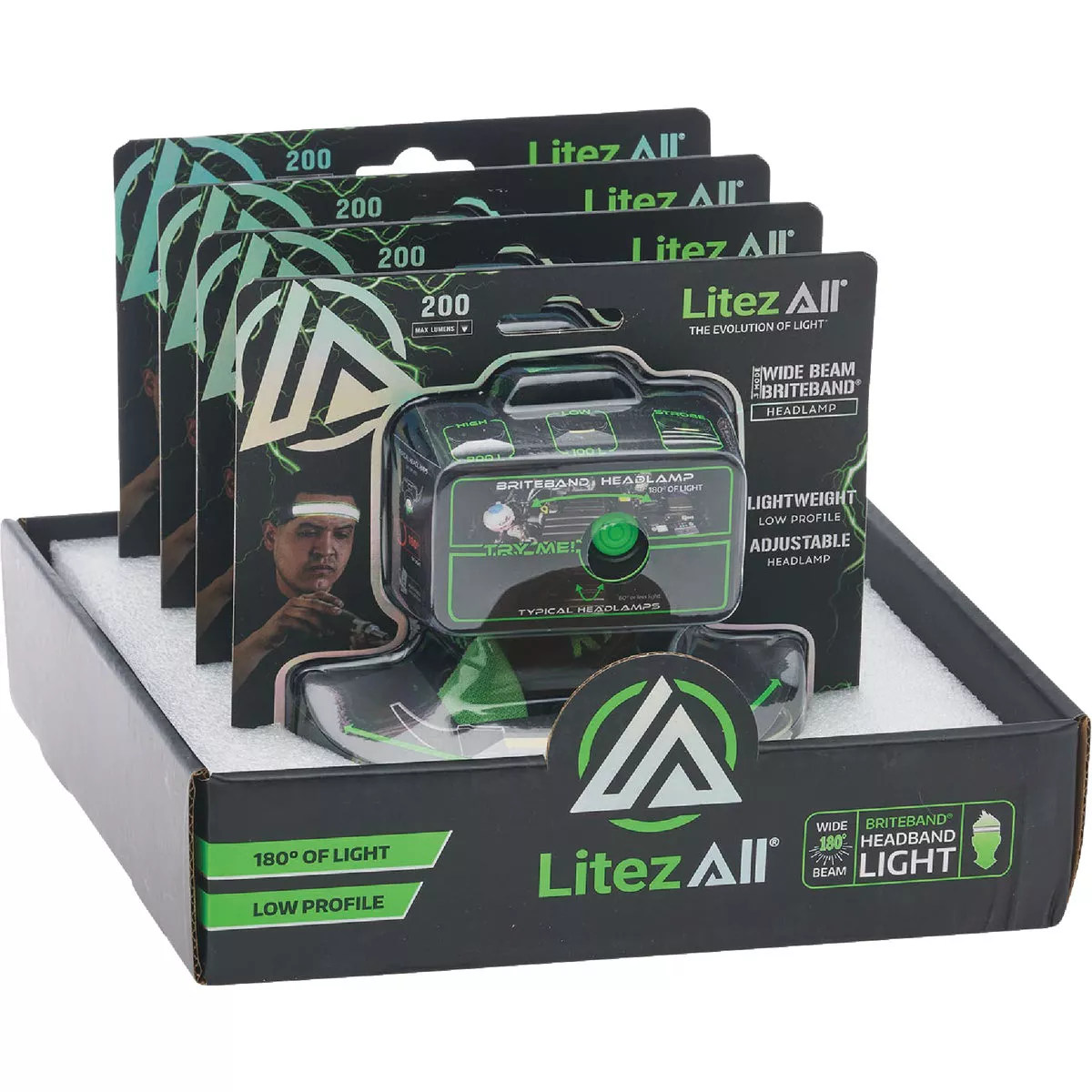 LitezAll Briteband 200 Lm. Headband Light - photo 3