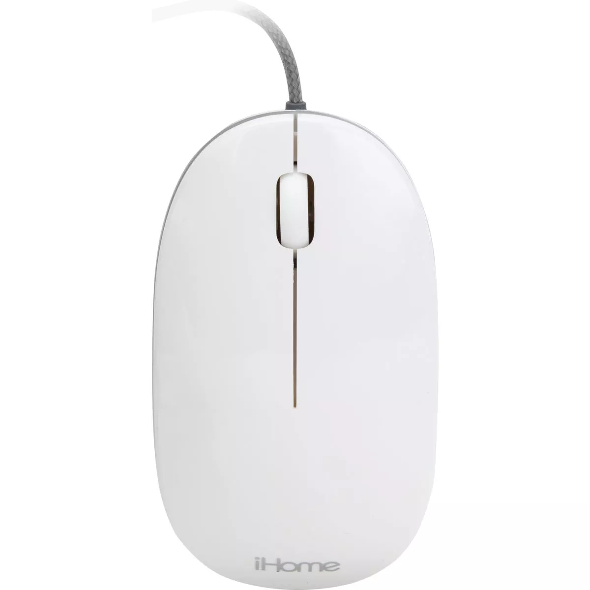 iHome White Wired Mac Mouse