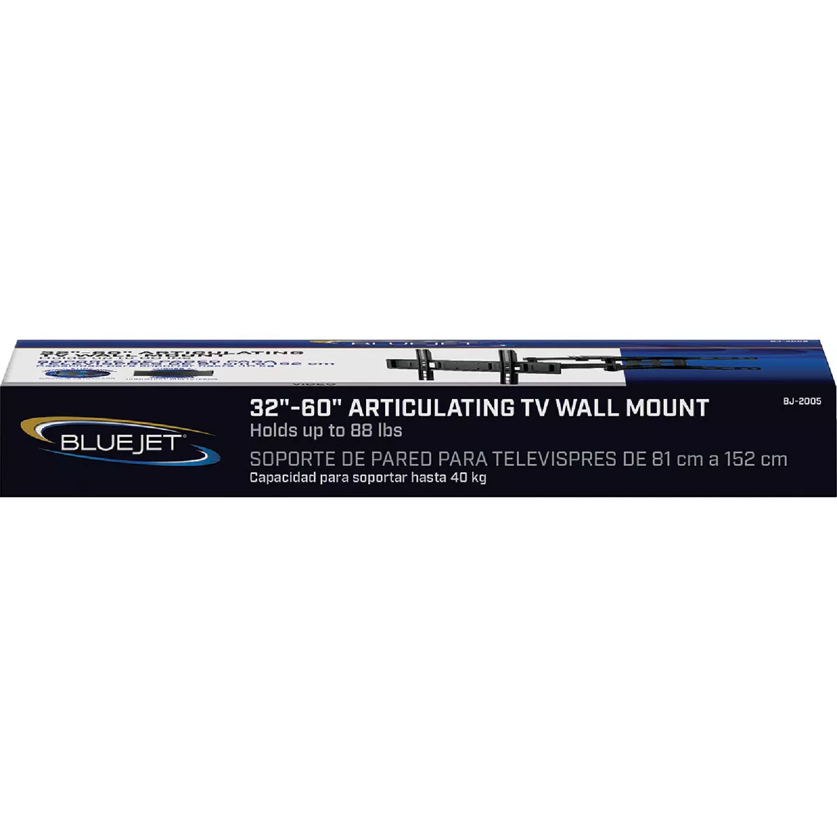 Blue Jet Black 32 In. to 60 In. Medium Articulating TV Wall Mount - photo 3