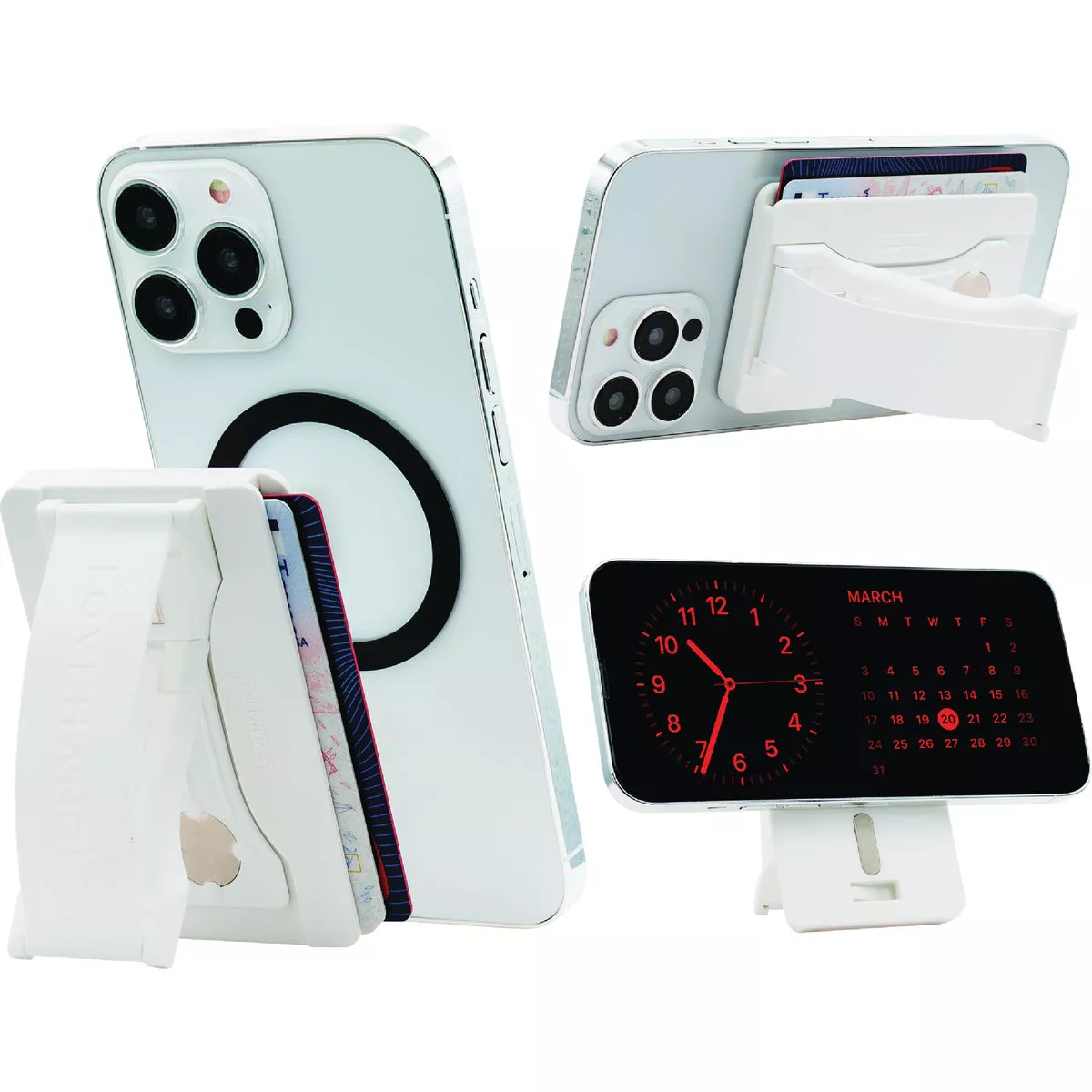 LoveHandle PRO Wallet for MagSafe White Wallet