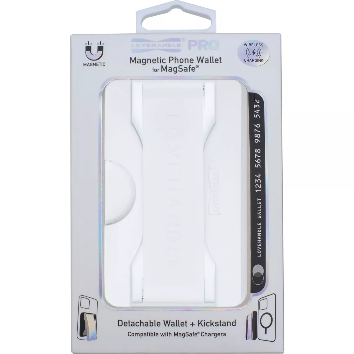 LoveHandle PRO Wallet for MagSafe White Wallet - photo 2