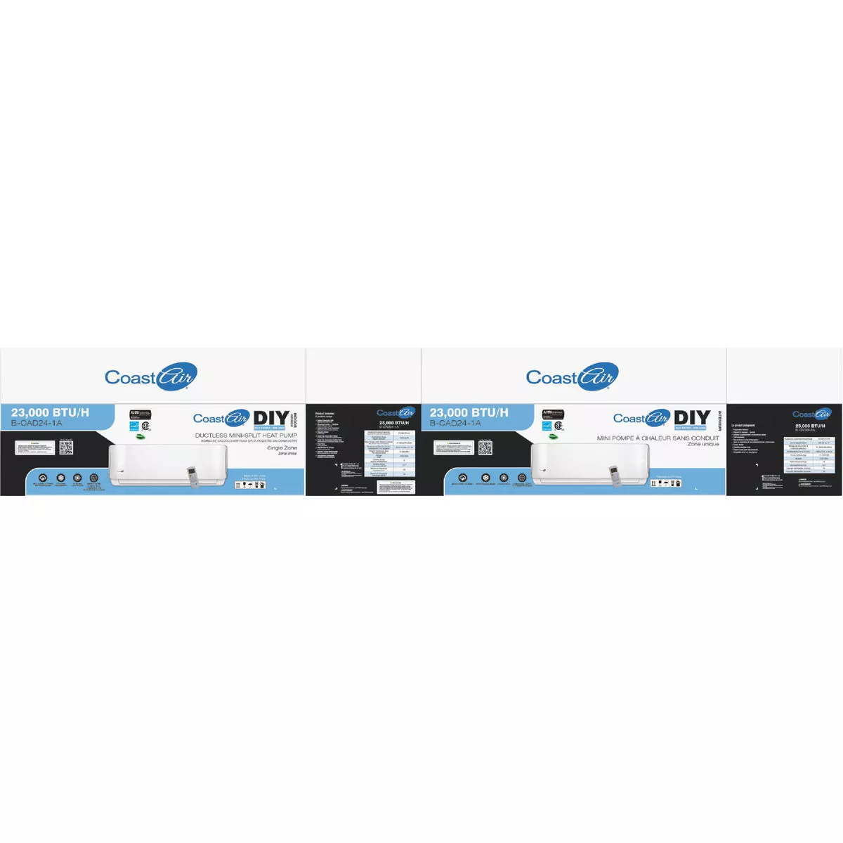 Coast Air 23,000 BTU 1200 Sq. Ft. Mini-Split Room Air Conditioner & Heat Pump - photo 2