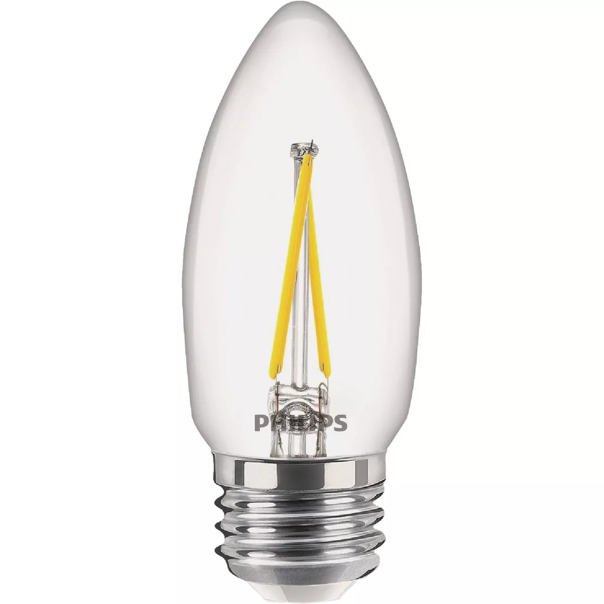 Philips Ultra Definition 40W Equivalent Daylight B11 Medium LED Decorative Light Bulb (3-Pack)