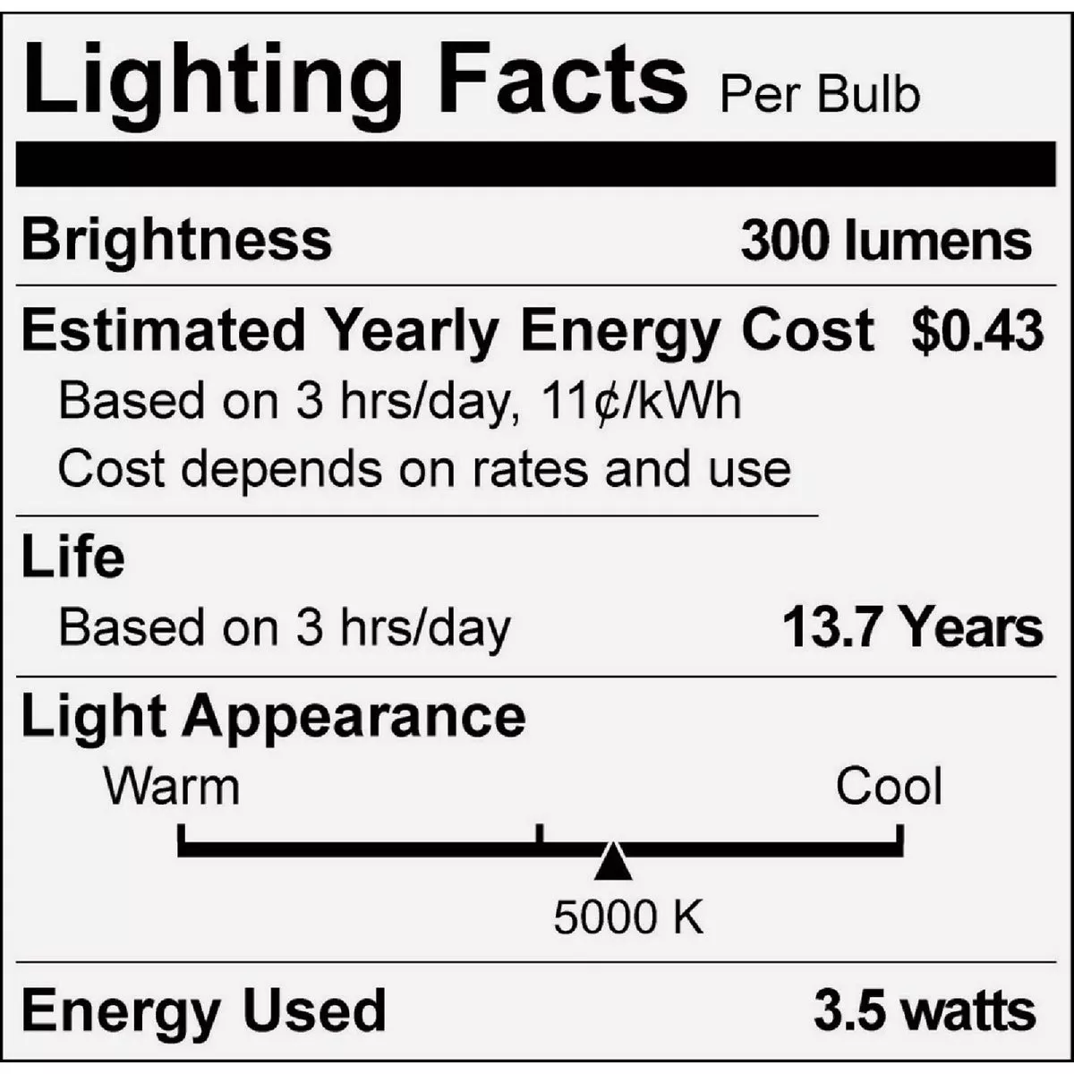 Philips Ultra Definition 40W Equivalent Daylight B11 Medium LED Decorative Light Bulb (3-Pack) - photo 6