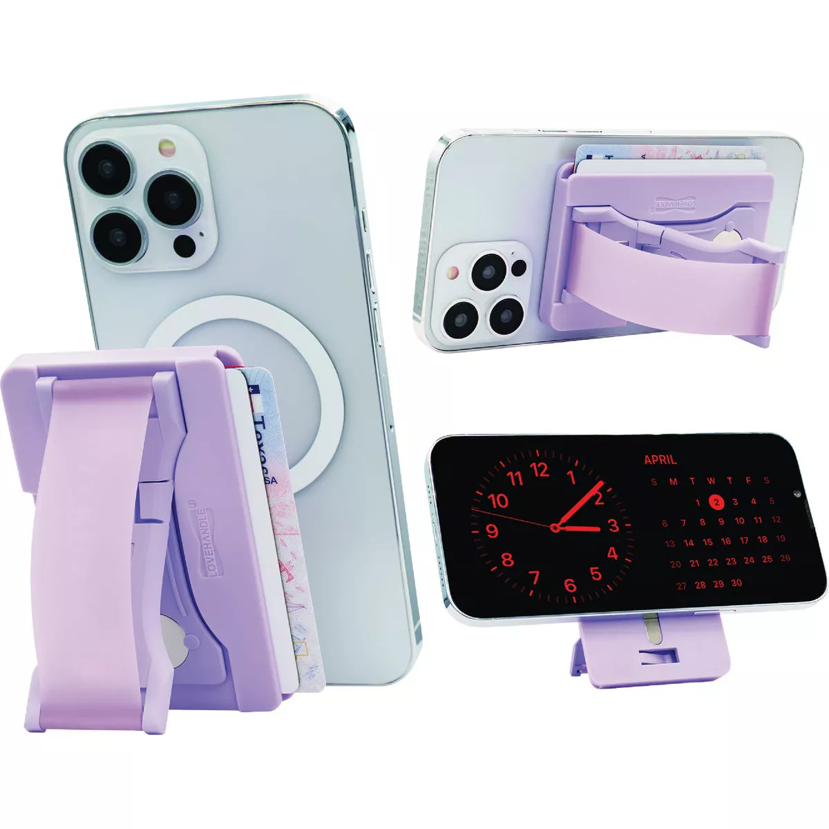 LoveHandle PRO Wallet for MagSafe Lavender Glow Wallet | True Value ...