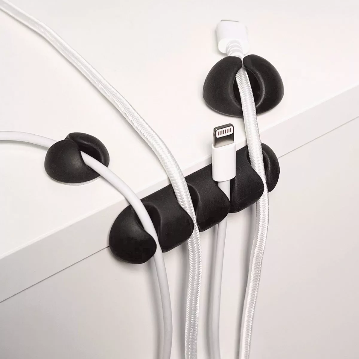 Wrap-It Storage Single White Cable Clip (14-Pack) - photo 4