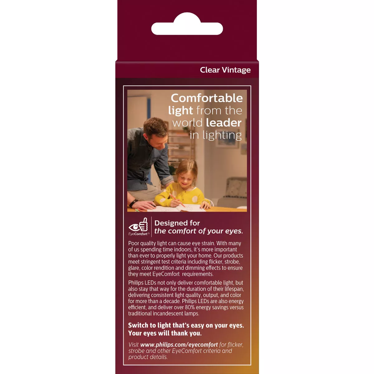 Philips Vintage Edison 60W Equivalent Daylight ST19 Medium LED Decorative Light Bulb - photo 4