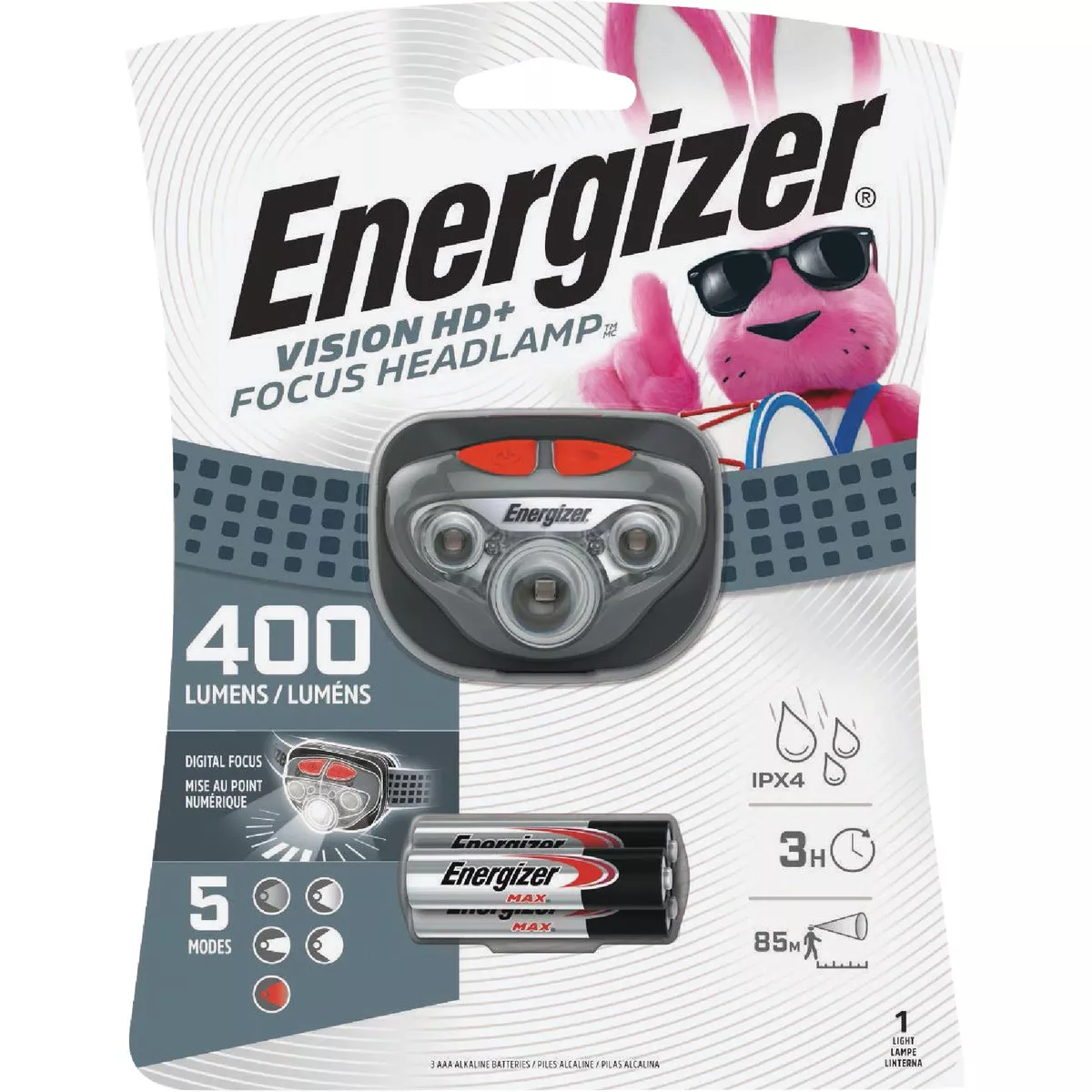 Energizer Vision HD + Focus 400 Lm. LED Headlamp - photo 2