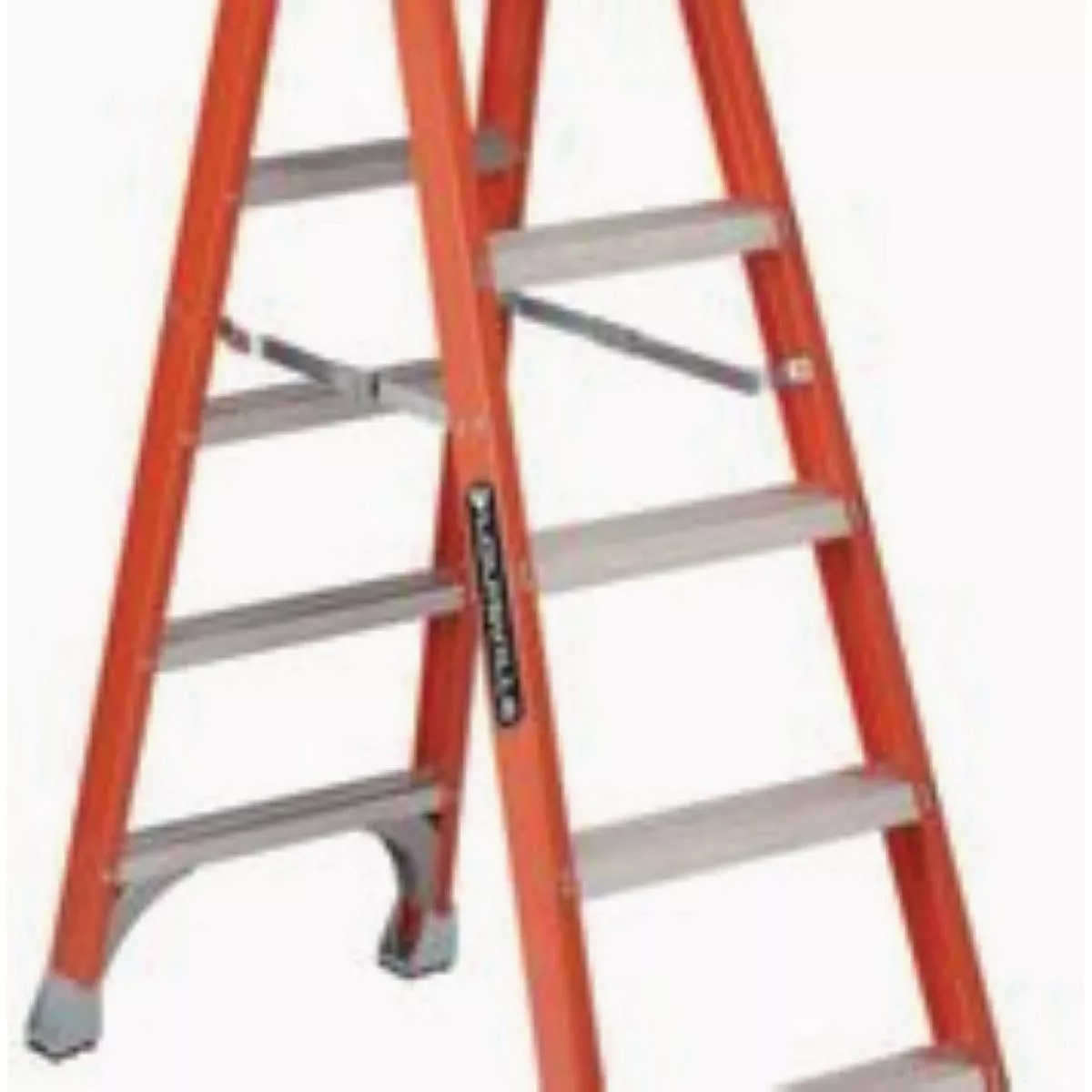 Louisville Ladder 6' Fiberglass Twin Front Ladder, Type IA, 300 Lb. Capacity