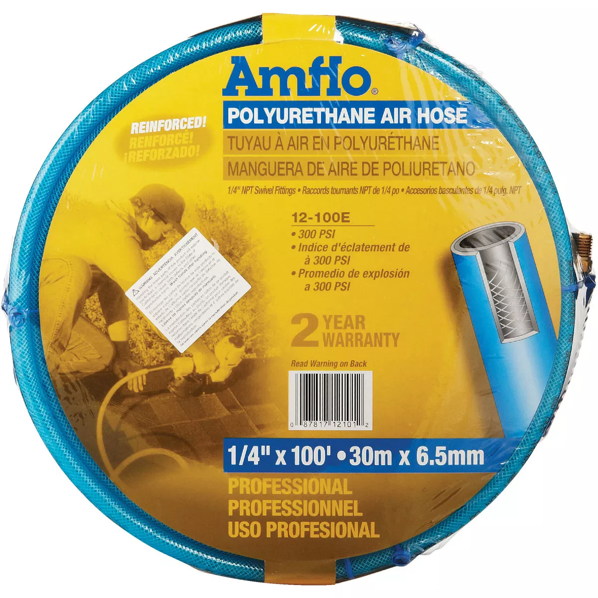 Amflo 1/4 In. x 100 Ft. Polyurethane Air Hose - photo 2