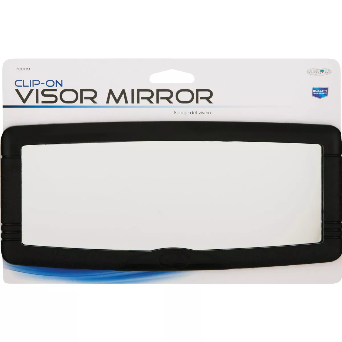Custom Accessories 3-3/4 In. x 9-1/2 In. Deluxe Visor Mirror - photo 2