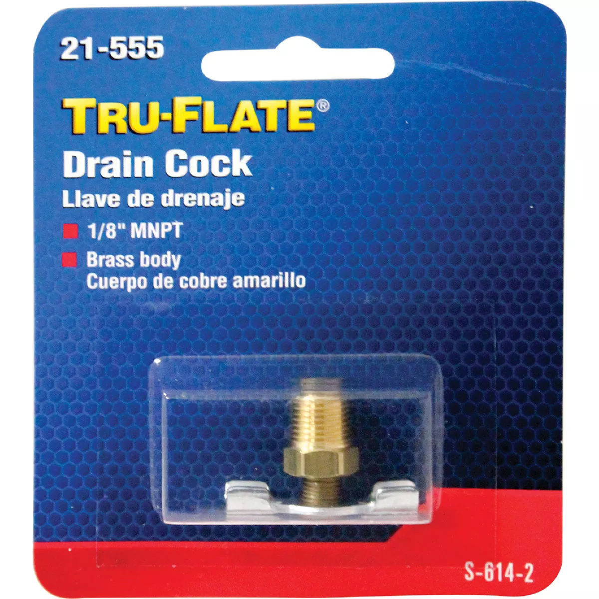 Tru-Flate 1/8 In. NPT Air Line Drain Cock - photo 2