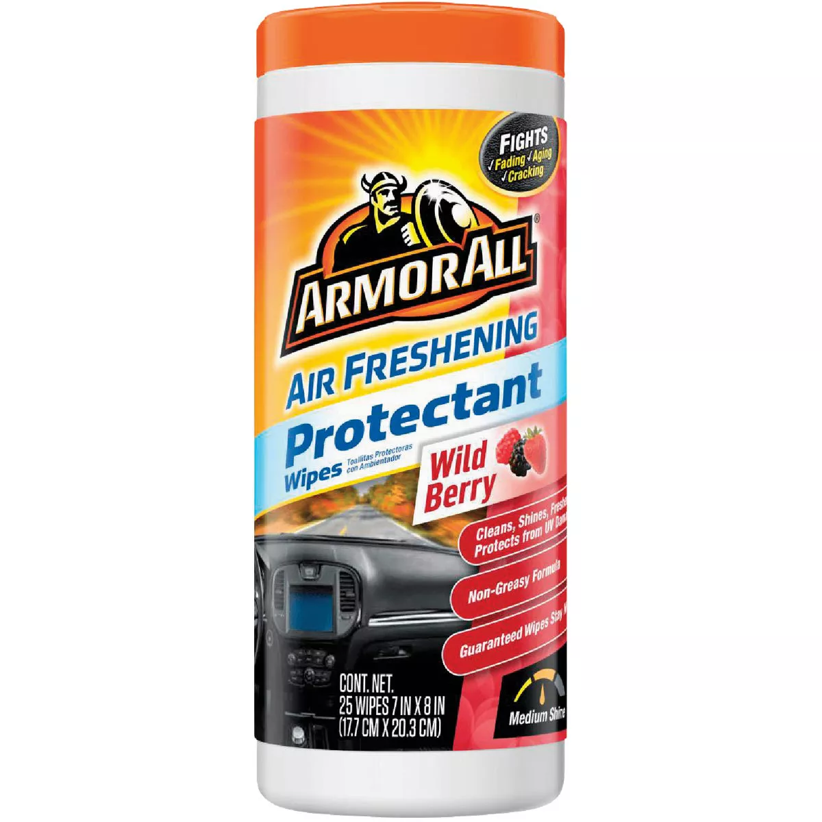  Armor All Wild Berry Scent Protectant Wipe
