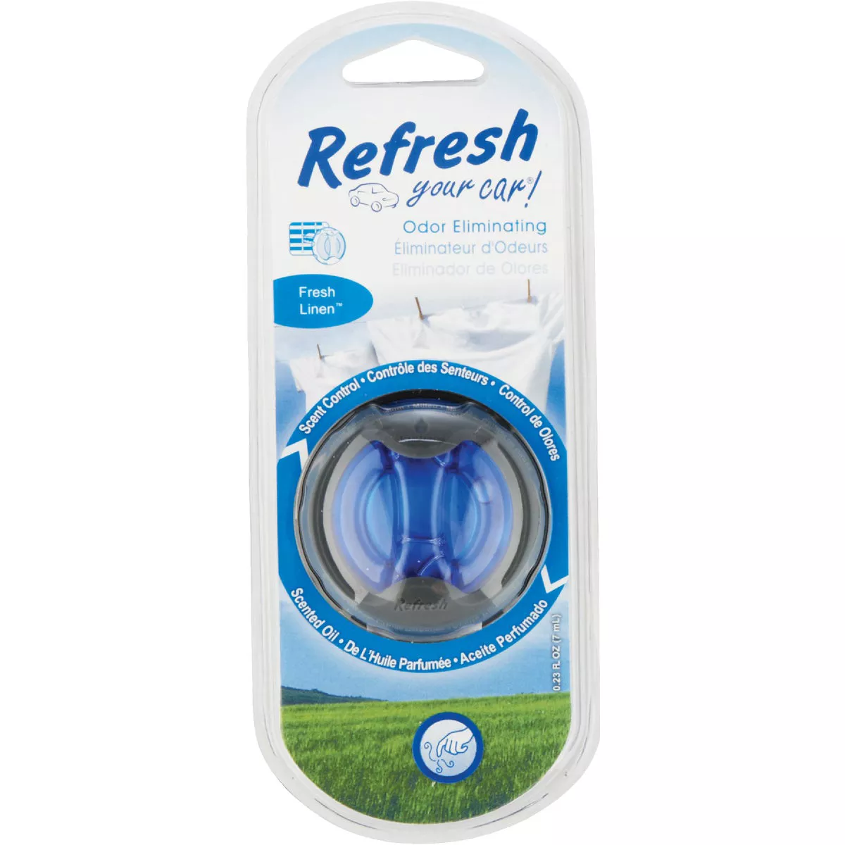 Refresh Your Car Oil Diffuser Car Air Freshener, Fresh Linen