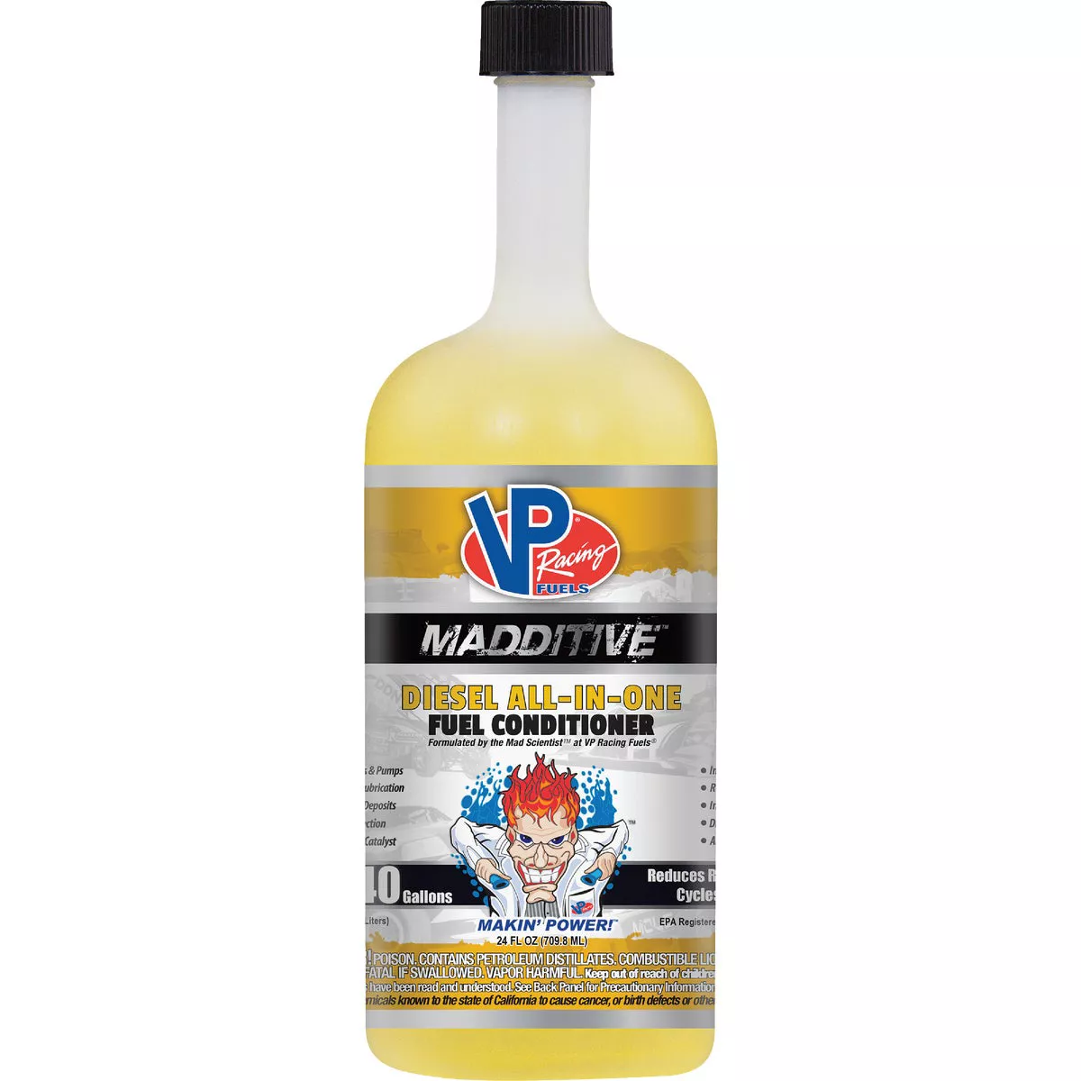 VP Racing Fuels MADDITIVE 24 Fl. Oz. Diesel All-In-One Gas Treatment