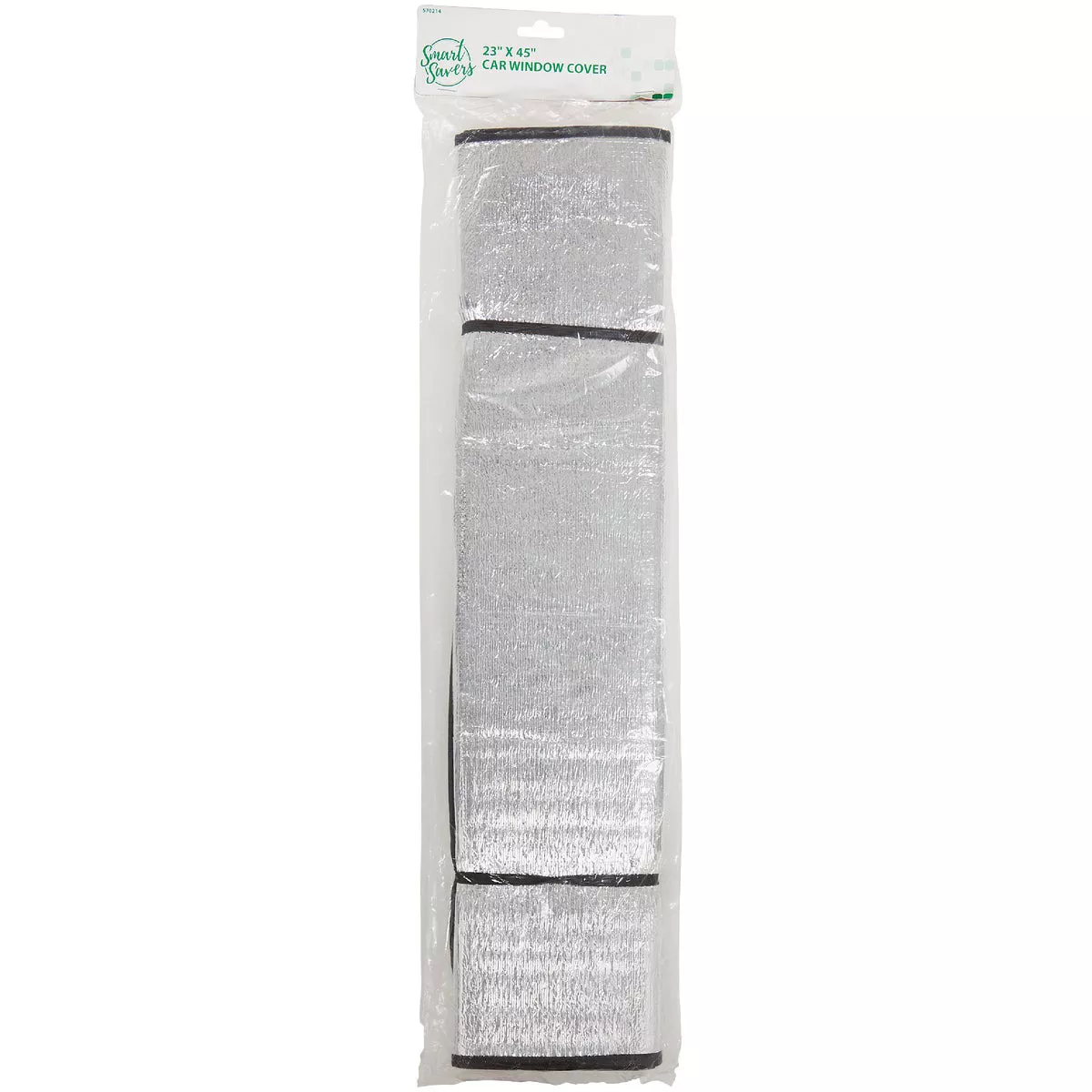 Smart Savers 23 In. W. x 45 In. L. Car Window Sunshade