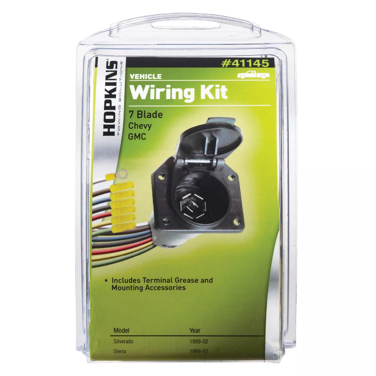 Hopkins 7-Blade Plug-In Simple Vehicle Wiring Kit (Chevy/GMC Compatible) - photo 2