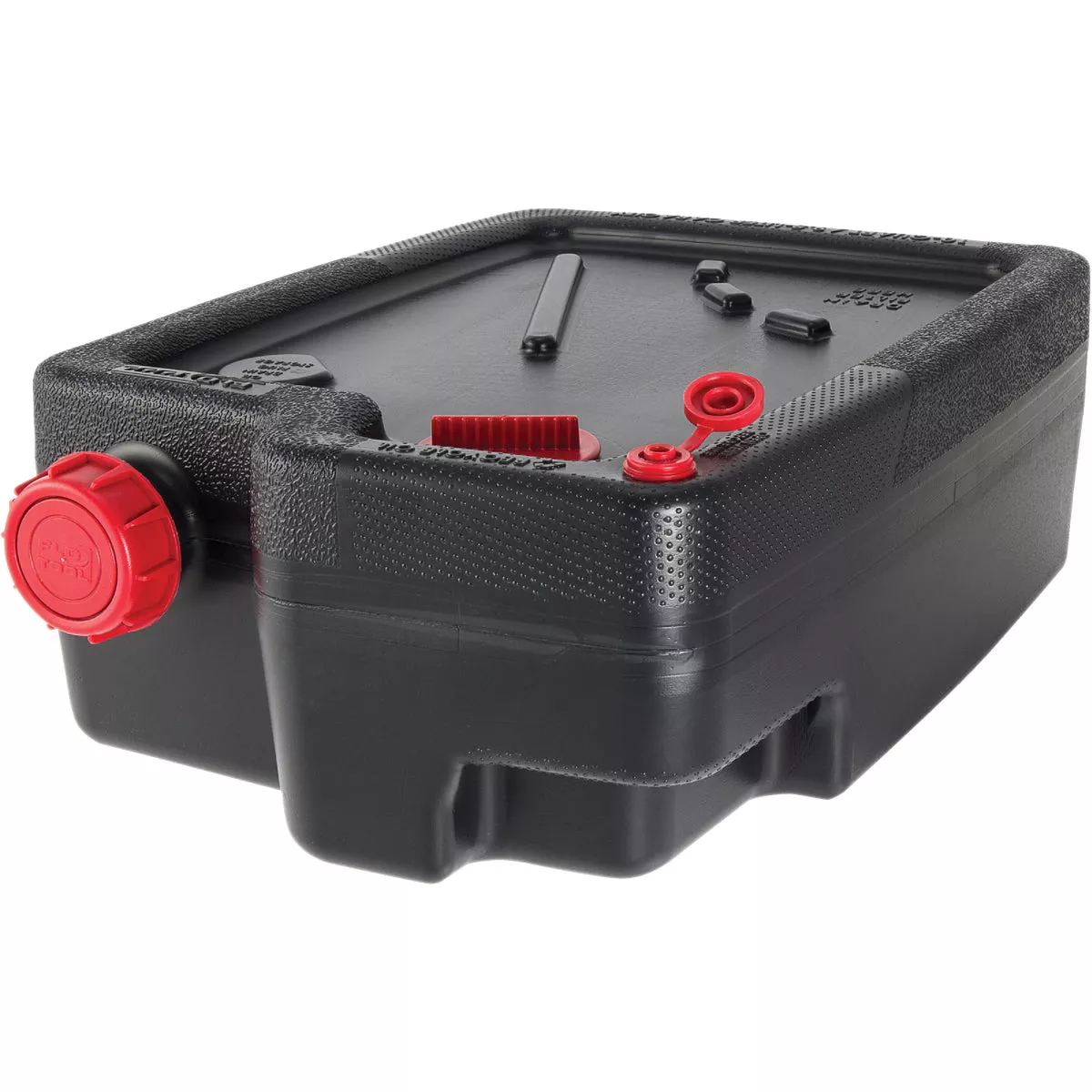 FloTool Super Duty 10 Quart Black Polyethylene Oil Drain Pan