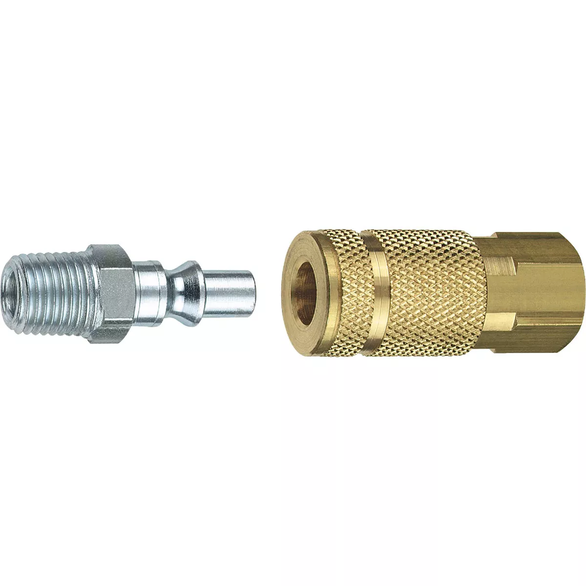 Tru-Flate 1/4 In. Coupler and Plug