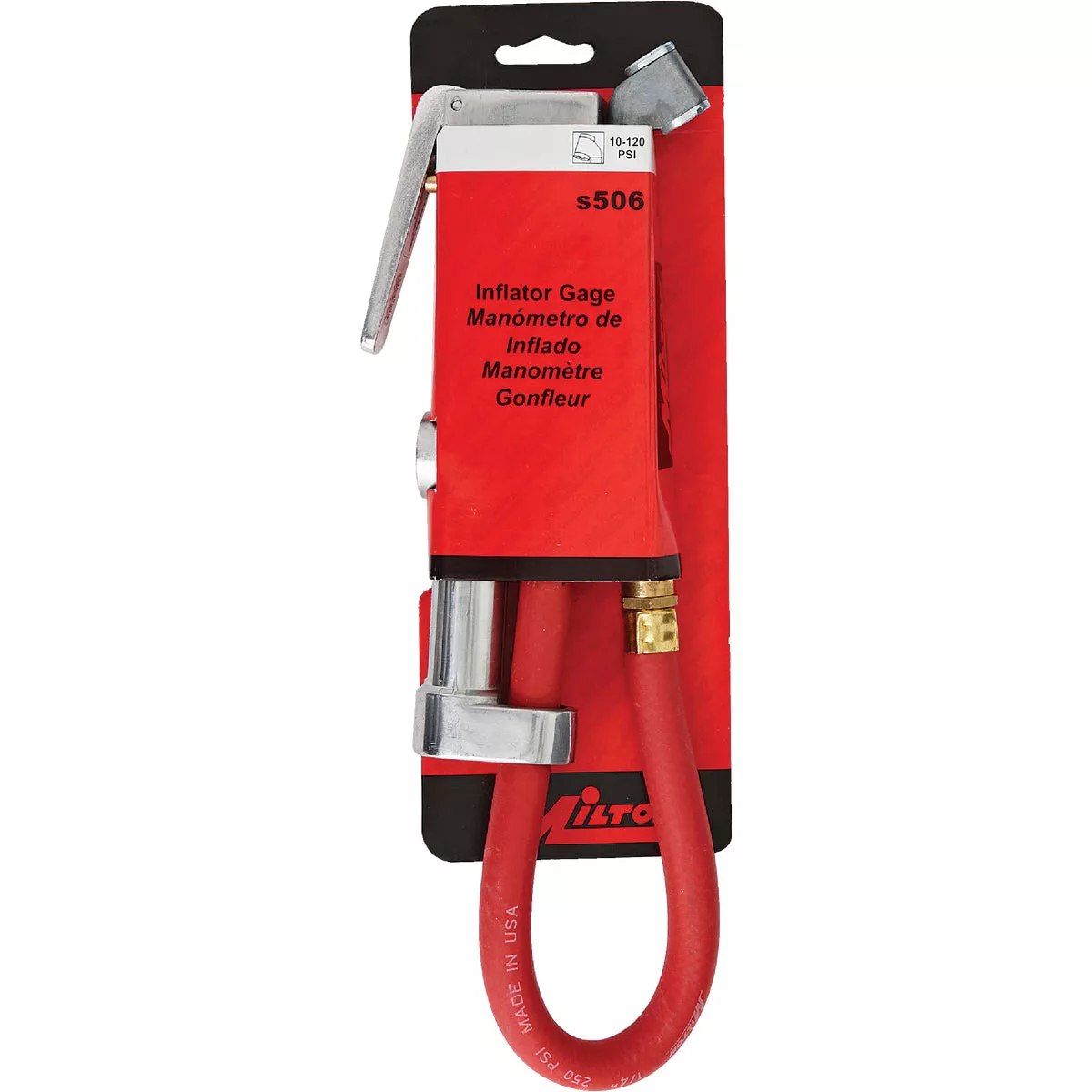 Milton 10-160 psi Inflator Gauge - photo 2