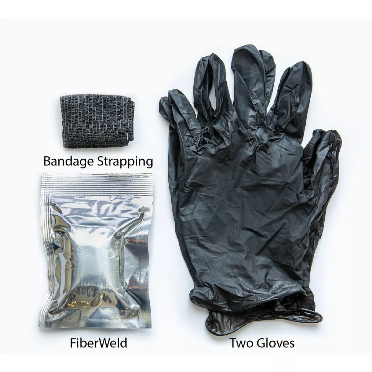 J-B Weld FiberWeld Permanent Repair Cast 2 In. x 36 In. Black Fiberglass Wrap - photo 3