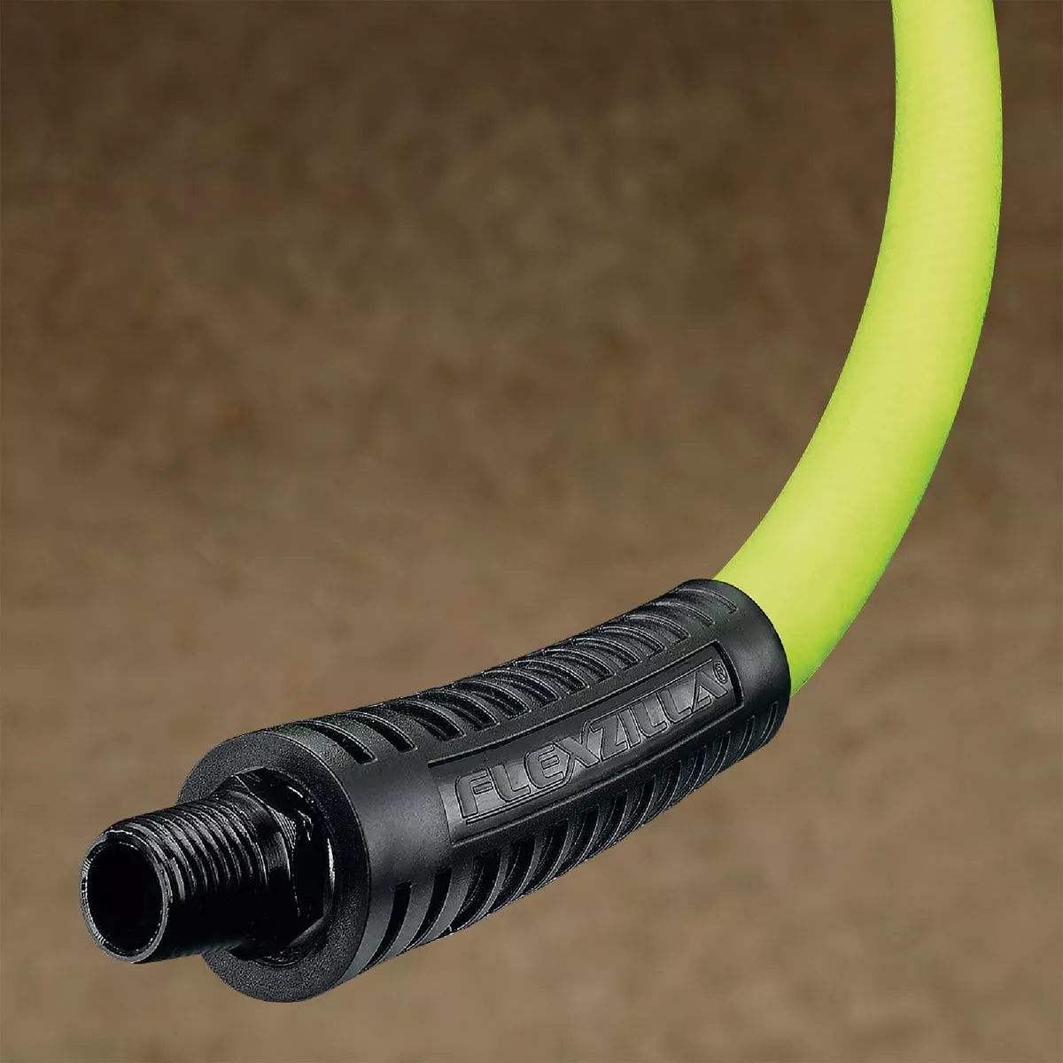 Flexzilla 3/8 In. x 50 Ft. Polymer-Blend Air Hose with 1/4 In. MNPT Fittings - photo 4