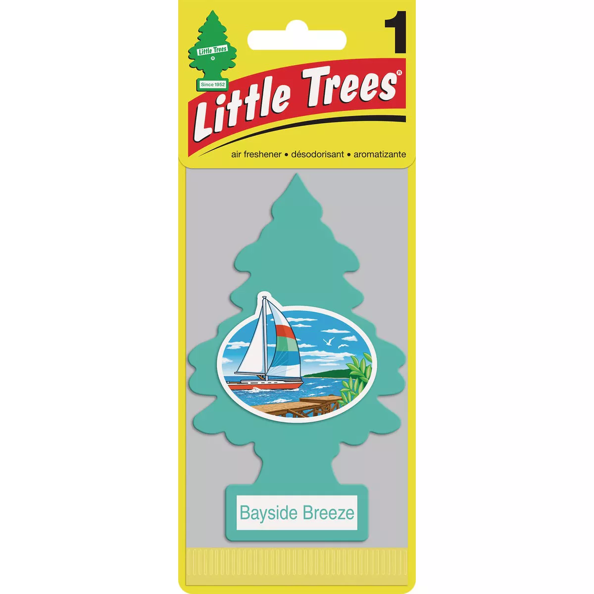 Little Trees Car Air Freshener, Bayside Breeze | True Value Hardware