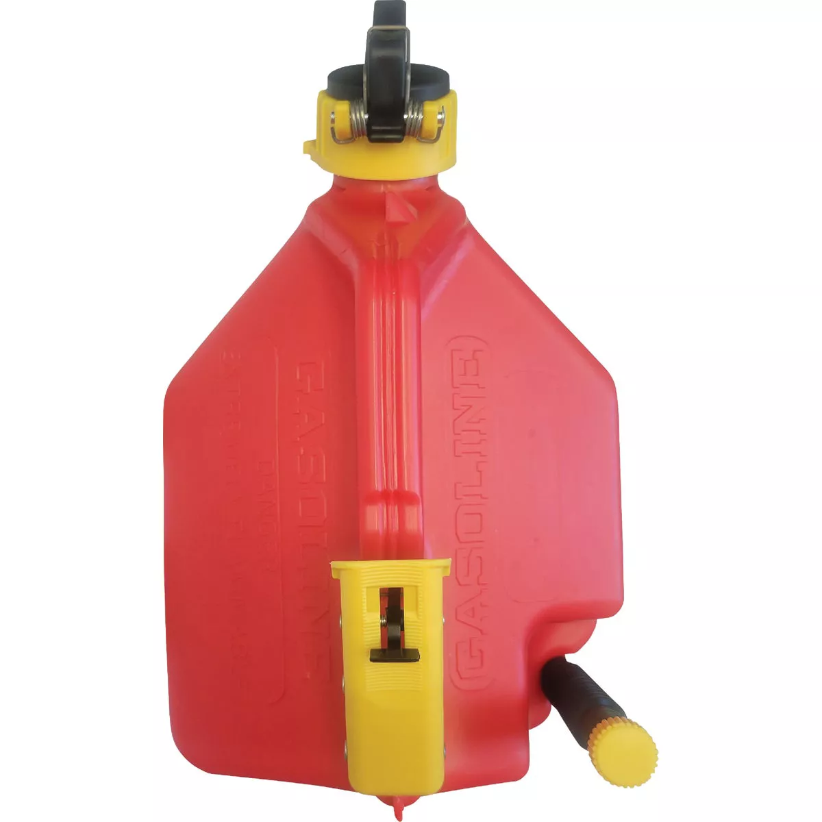 SureCan 2+ Gal. Plastic Gasoline Fuel Can, Red - photo 5