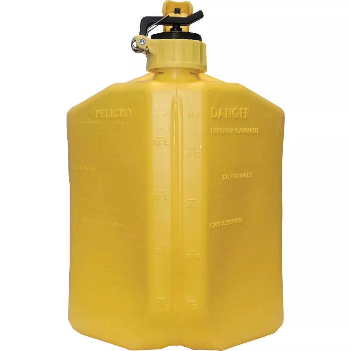 SureCan 5 Gal. Plastic Diesel Safety Fuel Can, Yellow - photo 4
