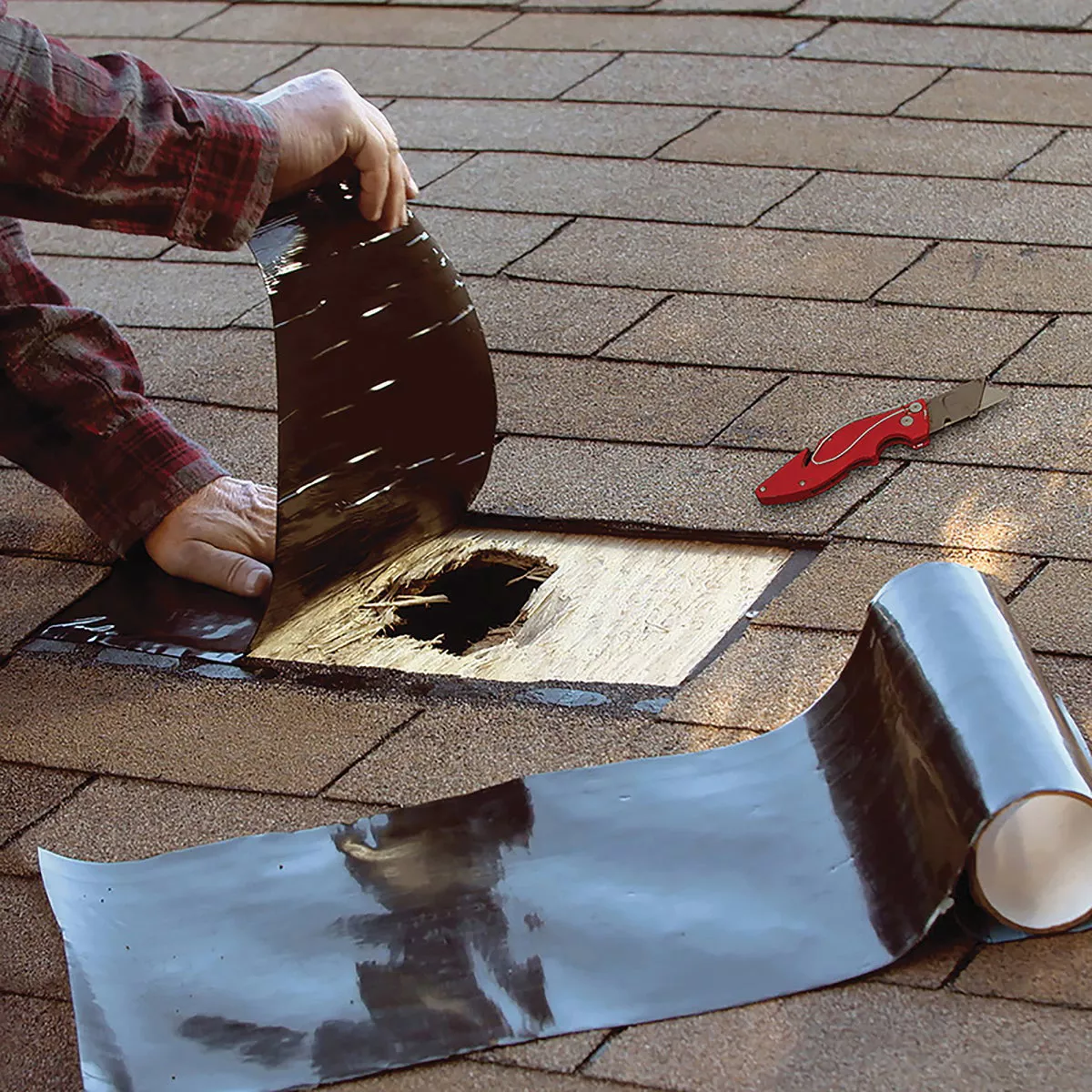 Flex Tape 4 In. x 5 Ft. Repair Tape, Black - photo 2
