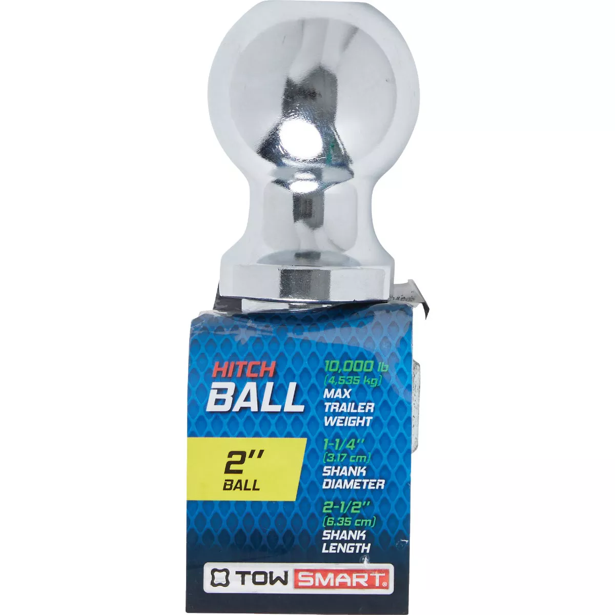 TowSmart Class IV 2 In. x 1-1/4 In. x 2-1/2 In. Hitch Ball, 10,000 Lb. Capacity - photo 2