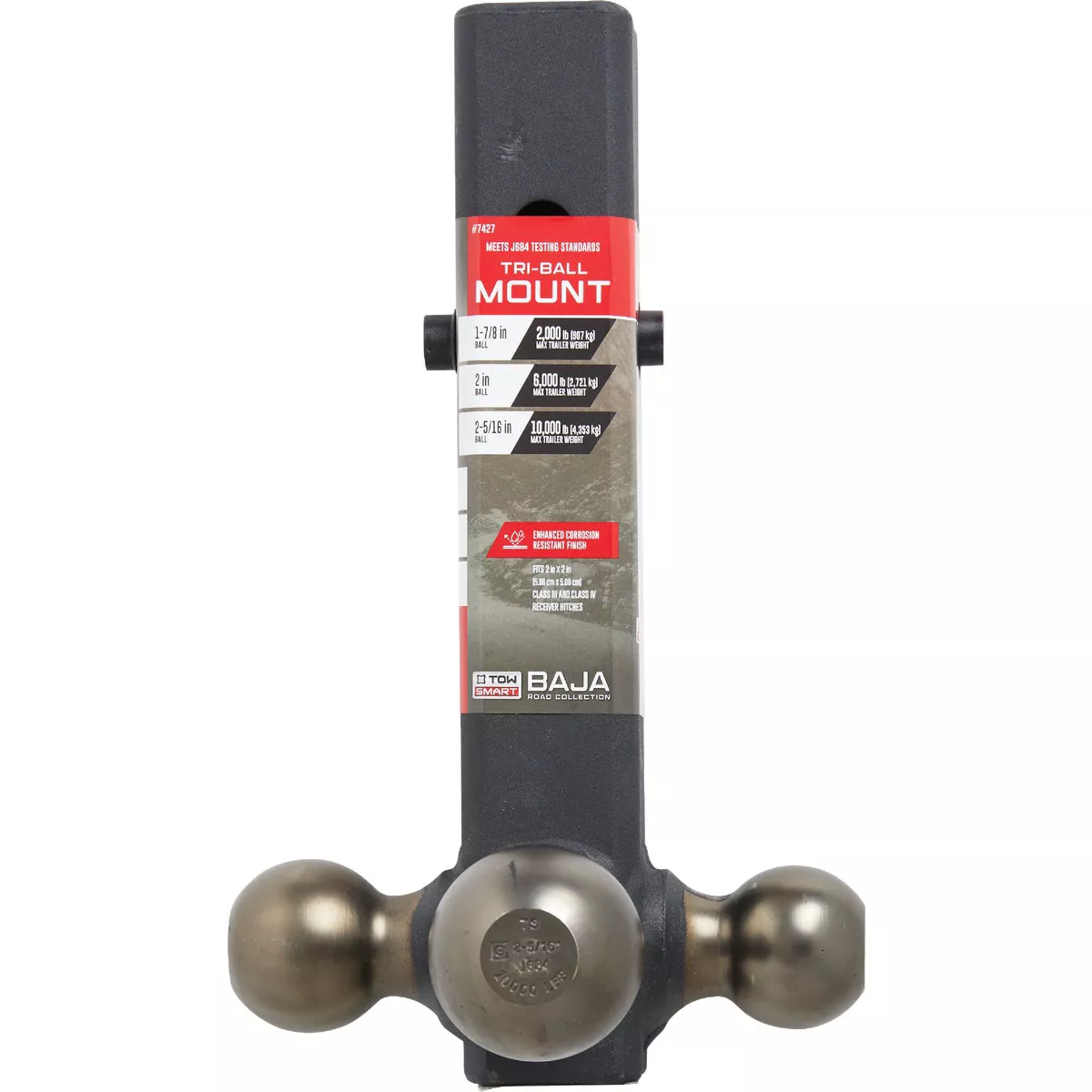 TowSmart Baja Class V Tri Hitch Ball Mount - photo 2