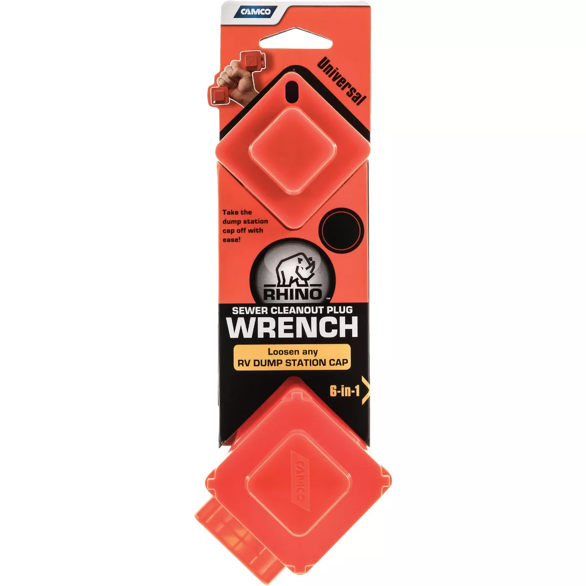 Camco RhinoFLEX RV Sewer Cleanout Plug Wrench