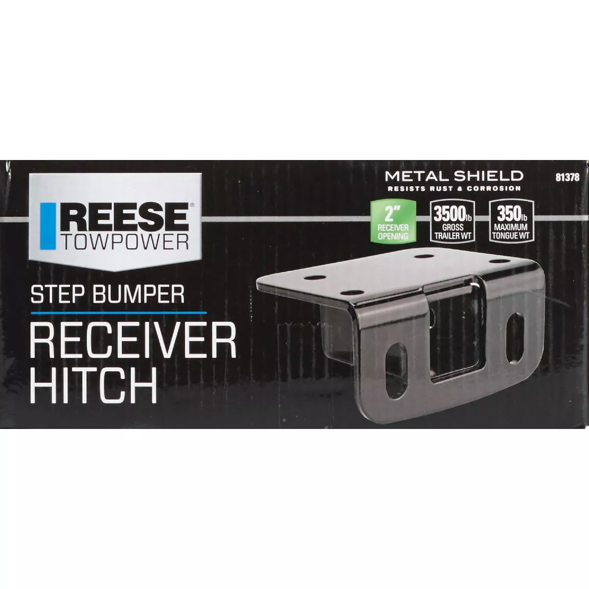 Reese Towpower Class II Step Bumper Receiver Hitch - photo 2