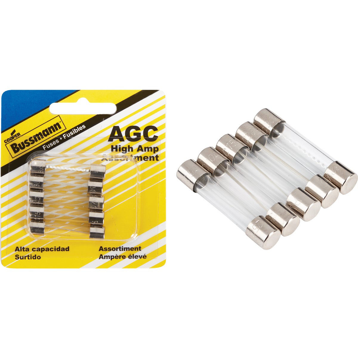 Bussmann AGC Glass Tube Fuse Assortment (5Pack) Do it Best