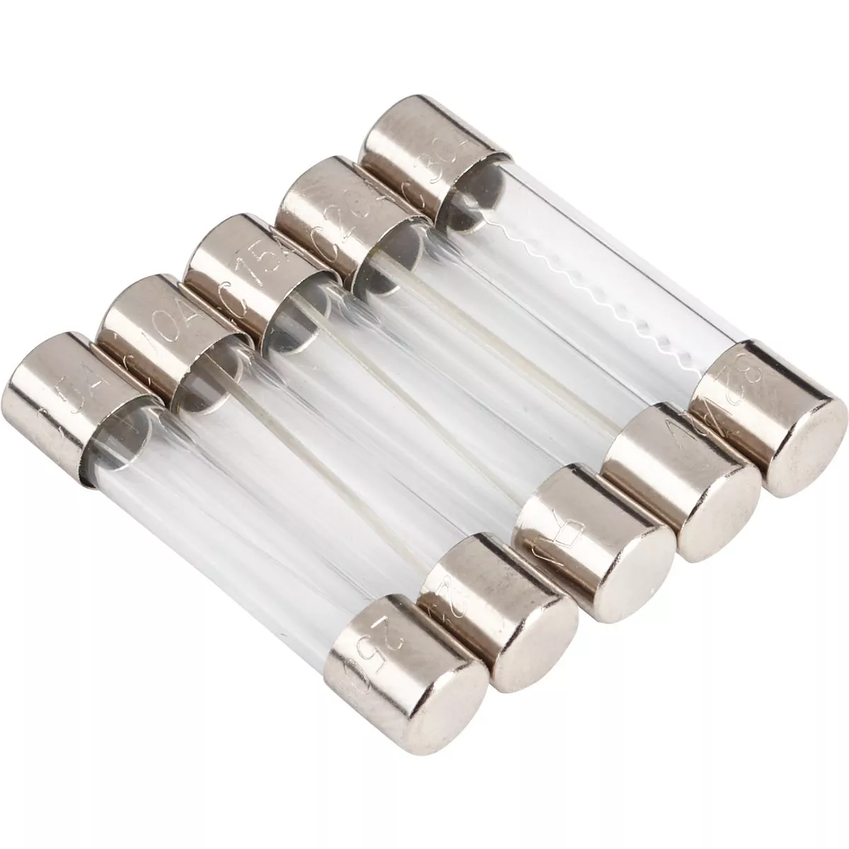 Bussmann AGC Glass Tube Fuse Assortment (5-Pack) - photo 3