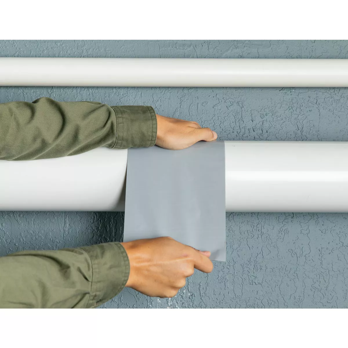 Flex Tape 8 In. x 5 Ft. Repair Tape, Gray - photo 4