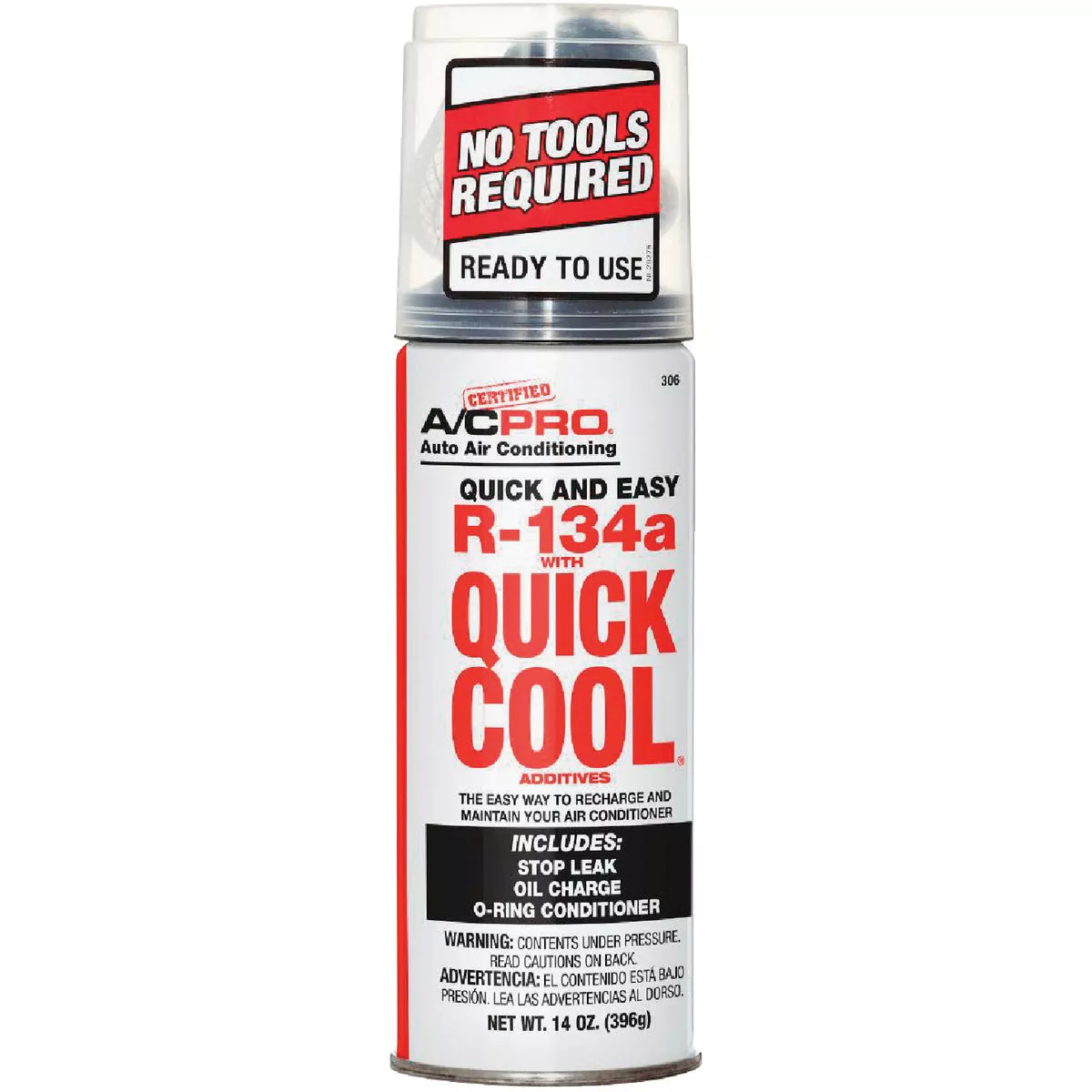 Quest Quick Cool 13 Oz. R-134a Refrigerant