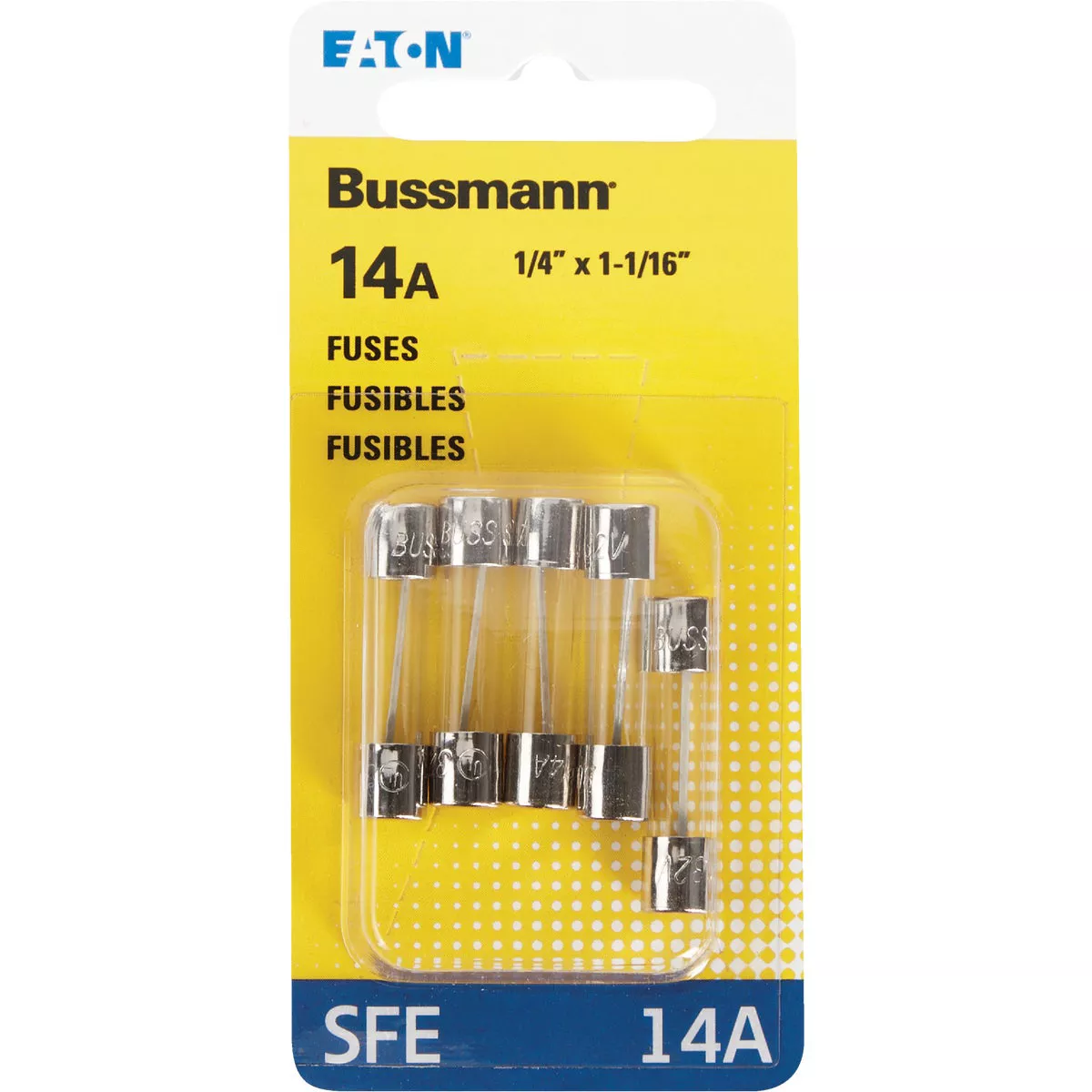 Bussmann 14A 32V SFE Glass Tube Automotive Fuse (5-Pack) - photo 2